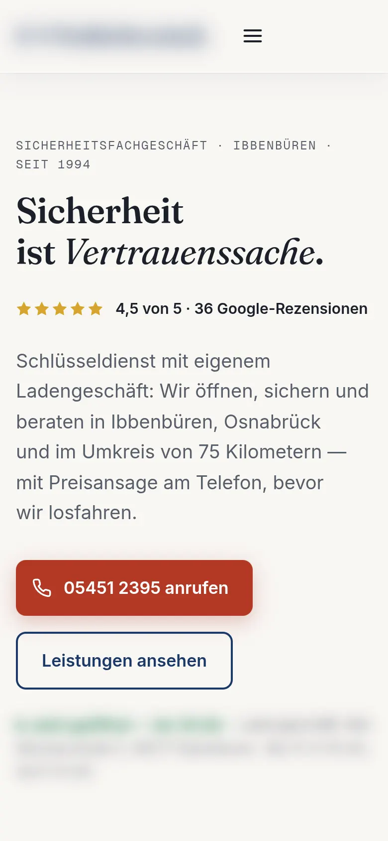 Schlüsseldienst und Sicherheitstechnik